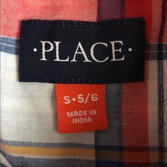 PLACE “Size 5/6” Button Down Dress Shirt - Picture 3 of 3